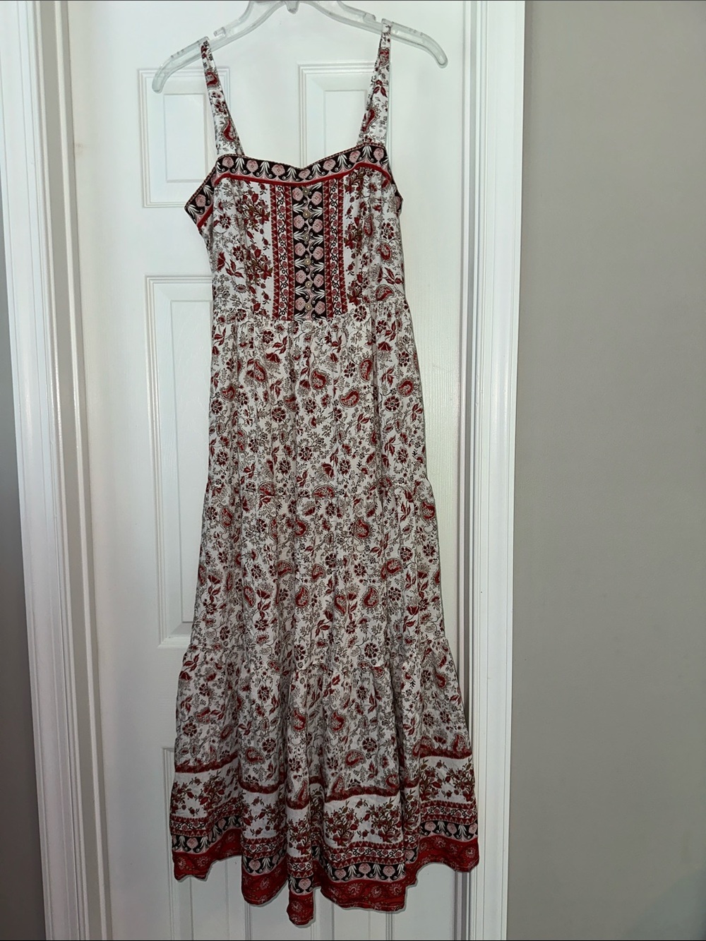 By the River tiered dress